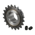 thumbnail image 3 of Unique Bargains ISO/DIN 06B-1 Roller Chain Sprocket B Type 25mm Bore, 3/8' Pitch, Hardened 20 Tooth, 3 of 5