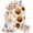 Orange, variant on Orange Marble Arch Backdrop Cover 6.6x3.3 Ft, Spandex Wedding Arch Stand Cover, Gold White Geometric Hexagon Modern Round Top Stretch Fitted Background Covers for Birthday Ceremony Party Decor
