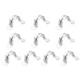 thumbnail image 1 of Unique Bargains 20mm 2 Hole U shaped Rigid Pipe Straps Bracket Tube Clip 12 Pack, 1 of 5