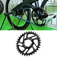 thumbnail image 4 of LOVIVER Direct Mount Chainring 32T - 42T MTB Mountain Road Bike Chainwheel Bicycle Round Black 34T, 4 of 7