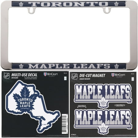 - Toronto Maple Leafs Frame With Magnet And Decal Set - No Size