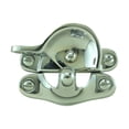 thumbnail image 3 of 4 Traditional Solid Brass Window Sash Lock Bright Chrome | Renovator's Supply, 3 of 9