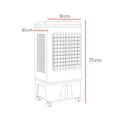 thumbnail image 3 of Stuka Enfriador de Aire Evaporativo Portátil Ventilador Cooler 3 Velocidades 15 Litros, 3 of 5