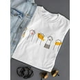 thumbnail image 3 of Cat Paws T-Shirt Women -Image by Shutterstock, Female Large, 3 of 4