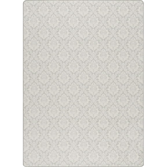 Milliken Imagine Figurative Area Rug MOUNT ROYAL ETCHED SILVER Mount Royal Etched 3' 10" x 5' 4" Rectangle