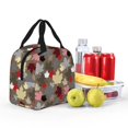 thumbnail image 6 of Lsque Maple colorful Pattern Lunch Bag Women/Men Insulated Lunch Box,Small Leakproof Cooler Food Lunch Containers Reusable High Capacity Lunch Tote Bags, 6 of 6