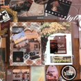 thumbnail image 7 of Vintage Aesthetic Scrapbooking Supplies Kit, Flowers Botanical Bullet Junk Journal Kit with Journaling Supplies, Tweezers, A6 Grid Notebook,Stationery,Sticker, Birthday Craft Gift for Adult, 7 of 7