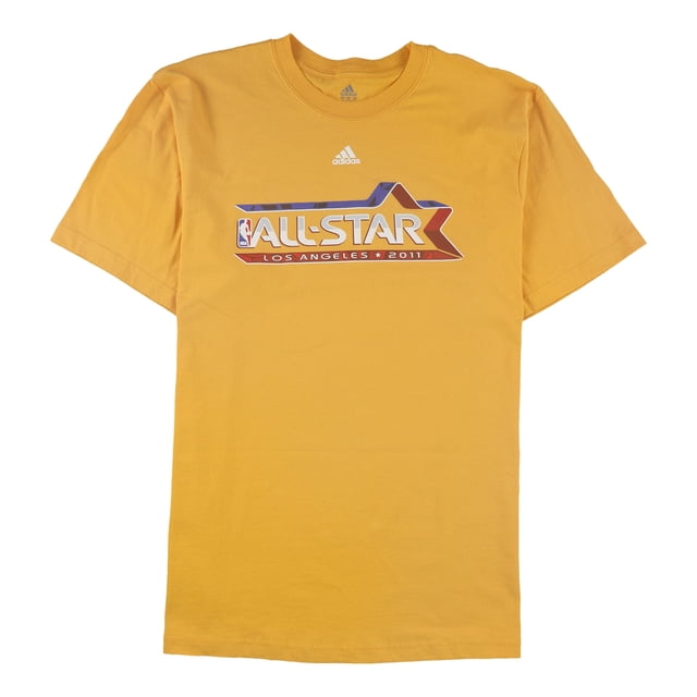 Camiseta gráfica Adidas All-Star LA 2011 Hombre Amarillo XXL