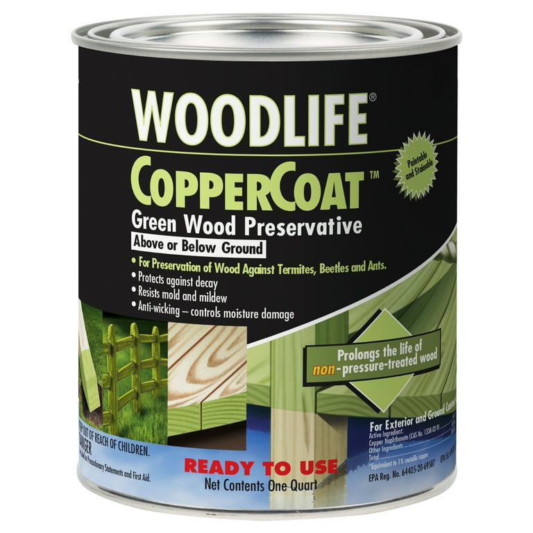 Rust-Oleum Wolman Woodlife Coppercoat Green Wood Preservative