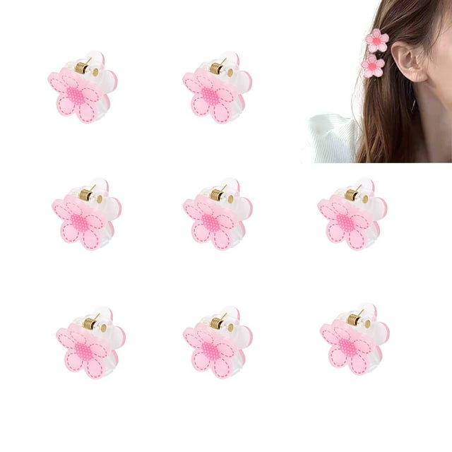 Paquete de Mini Clips de garra Lindos Clips Bang Barrette Niñas Sombreros Accesorios para el cabello Ormromra CDWJ322