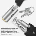 thumbnail image 6 of HEAVY DUTY STRONG MOTORCYCLE MOTORBIKE BIKE SECURITY CHAIN AND PADLOCK LOCK-125cm, 6 of 6