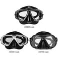 Adults Snorkeling mask Freediving Mask Antifog Diving Snorkeling Swimming Mask Tempered Glass