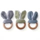 thumbnail image 1 of Wooden Baby Teething Ring, Cute Rabbit Shape, Newborn Tactile Training Teething Toy, 1 of 4