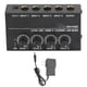 thumbnail image 2 of Mezclador de línea de canales de bajo ruido, mezclador de 4 canales Mezclador de sonido de metal portátil de CA Mini mezclador de sonido el mejor de su clase, 2 of 8