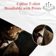 thumbnail image 2 of Rabbit 100% Cotton White T-Shirt for Men | Classic Tee for Comfort and Style - Medium Size, Breathable Material | Casual Summer Wear for Every Occasion, 2 of 5