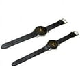 thumbnail image 2 of 2-Piece Couples Watch Set Man Woman Black Band Casual Sports Matching His Hers Watch-333-B, 2 of 9