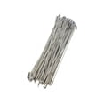 thumbnail image 2 of 100 piezas de bridas de alambre para cercas de cadena que conectan la malla a postes y rieles de metal 105 pulgadas, 2 of 8