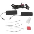 thumbnail image 3 of Heated Handlebar Sleeve Heating Handlebar Pad 12v  Heated Grips Motorbike Winter Accessory 12V Motorcycle Electric Heated Grips 3-Level Temperature Fast Heating Motorbike Handlebar, 3 of 8