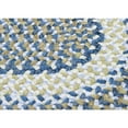 thumbnail image 3 of BK59R024X036 Blokburst - Blueberry Pie 2x3 Rug, 50% Polyester/30% Polypropylene/20% Cotton - Oval., 3 of 3