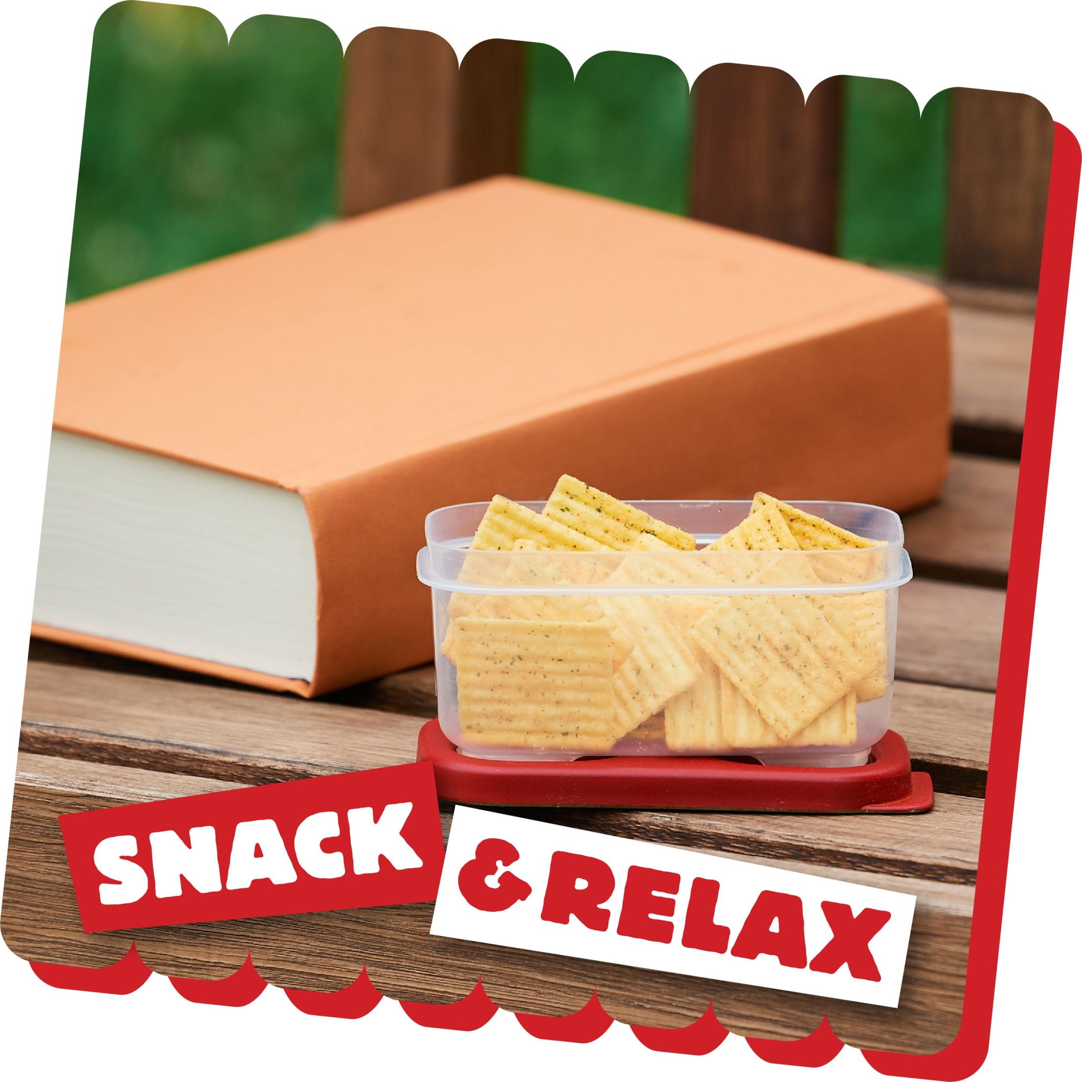 Cheez-It Grooves Zesty Cheddar Ranch Cheese Crackers, Crunchy Snack Crackers, 9 oz (Pack of 4)