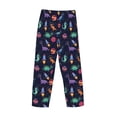 thumbnail image 5 of Goofa Space Dinosaur Printed Soft Pajama Pants for Men, Wide Leg Comfy Casual Lounge Yoga Pants-XX-Large, 5 of 9