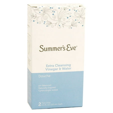 5 Pack - Summer's Eve Extra Cleansing Vinegar & Water Douche 2 (Best Douche To Use)