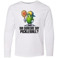 thumbnail image 3 of Inktastic Funny Pickleball Joke Long Sleeve Youth T-Shirt, 3 of 5