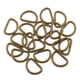 thumbnail image 2 of 100 piezas de anillos en D, medios anillos, aleación para hebilla de correa El 12x8x1.8m, 2 of 9