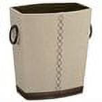 Organize It All Multi-Purpose Canvas Basket in Beige