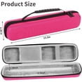 thumbnail image 2 of QenASHaing Curling Iron Travel Case, Festwarm Hard Carry Bag for Straightener Curling Irons Styler with Handle, EVA Flat Iron Cases for Vacation, 2 of 7