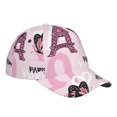 thumbnail image 3 of Balery Eiffel Tower And Butterflies Baseball Cap For Women Men,Adjustable Size For Running Workouts And Outdoor Activities All Seasons, 3 of 9