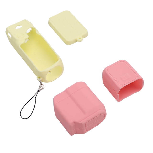 Silicone Protective Case Cover for 3, Cute Colourful Silicone Sleeve, Handheld Gimbal Action Camera Accessories, Anti Scratch Lens Protector for 3