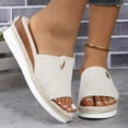thumbnail image 5 of NOKIO Breathable Slippers for Women Summer Beach Slope Heel Slippers Hollow Casual Slippers Slope Bottom Shoes Retro Sandals, 5 of 6
