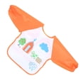 thumbnail image 3 of Delantal impermeable para niños, lindos baberos de dibujos animados para bebés, ropa de alimentación para niños, delantal para bebés, máxima comodidad, 3 of 14
