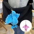 thumbnail image 2 of POINTERTECK Key Chain Funny Comfortable Touch Decoration Ultra Soft Cartoon Plush Colorful Peacock Backpack Pendant Birthday Gift, 2 of 10