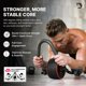 thumbnail image 2 of Rueda abdominal DMoose Fitness con soporte para codos y rodilleras, 2 of 9
