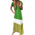 thumbnail image 1 of Femmes Robe Longue Imprimé Floral Robe Boho Plage Maxi Robe Femmes Soirée Robe de Soirée Robe de Soleil, 1 of 7