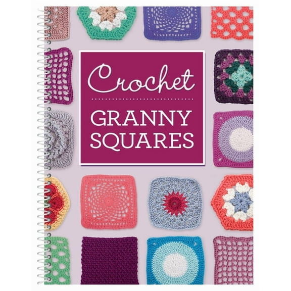 Crochet Granny Squares, (Spiral-Bound)