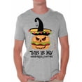 thumbnail image 1 of Awkward Styles Halloween T-Shirt Hamburger Shirts for Men, 1 of 4