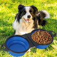 thumbnail image 2 of 1 Pieza Bebedero Plegable 2 en 1 para Perros y Gatos, Ideal para Viajes y Actividades Al Aire Libre., 2 of 5