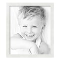 thumbnail image 2 of ArtToFrames 17" x 20" White Picture Frame, 17x20 inch White MDF Poster Frame (WOM-3930),  Pack, 2 of 8