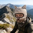 thumbnail image 4 of Hearth & Gear 3D Animal Pattern Winter Full Face For Riding And Skiing Warm Outdoor For Cycling And Driving Headwear for Runners Due Rags compatible with Motorcycles Welding Half Jacket with Bib Pants, 4 of 6