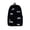 Black, variant on Cute Bow Decor Backpack For Women Black Daypack With White Bow Accents Lightweight Casual Student Bag Preppy Style High Capacity High Quality 2026 Backpack For Work Office College