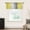 Yellow, variant on Yellow Gray Ombre Valance Curtains for Kitchen/Living Room/Bathroom/Bedroom Window, Rod Pocket Small Topper Half Short Window Curtains Voile Sheer Scarf, Vintage Country Wooden 42"x18"
