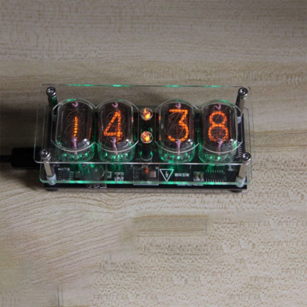 TWSOUL Nixie Led-klok, digitale tube-klok, Nixie Tube-klok, meerdere