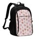 thumbnail image 1 of Fotbe Strawberry Cake Mochila con Estampado y Puerto USB para Hombre y Mujer, Mochila Antirrobo, Mochila de Viaje, Mochila Escolar, Mochila Universitaria, 1 of 7