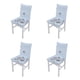 thumbnail image 3 of Fundas para asientos de Sillas, 4 Fundas de Tela para Sillas, Elegantes Fundas para Sillas de Comedor, Fundas para Sillas Lavables, Fundas para Sillas, Fundas Elásticas para, 3 of 7