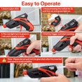 thumbnail image 7 of Cordless Hot Glue Gun,Fast Preheating Hot Glue Gun Kit with 30 Pcs Glue Sticks,USB Rechargeable Melt Glue Gun Tools for Quick Home Repairs, Arts, Crafts, DIY and Festival Decorations, 7 of 7