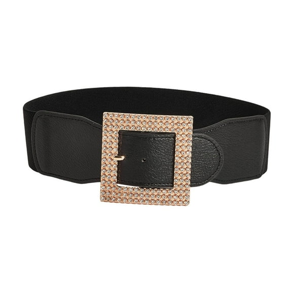 EHJRE Wide Belt for Women 2 Inches Width Elastic Waistband for Coat Pants Shopping