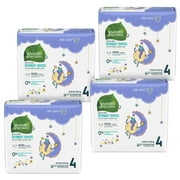 Seventh Generation Free & Clear Overnight Diapers Size 4, 24Ct